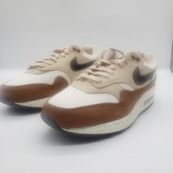 Nike Air Max 1 "Cream & Coffee" - Classic & Stylish Women Size [8.5] 25.5 cm - Picture 6 of 11